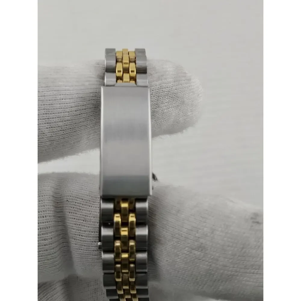 Ladies Lucien Piccard Dufonte Presidential Style Fluted Bezel Quartz Watch Runs